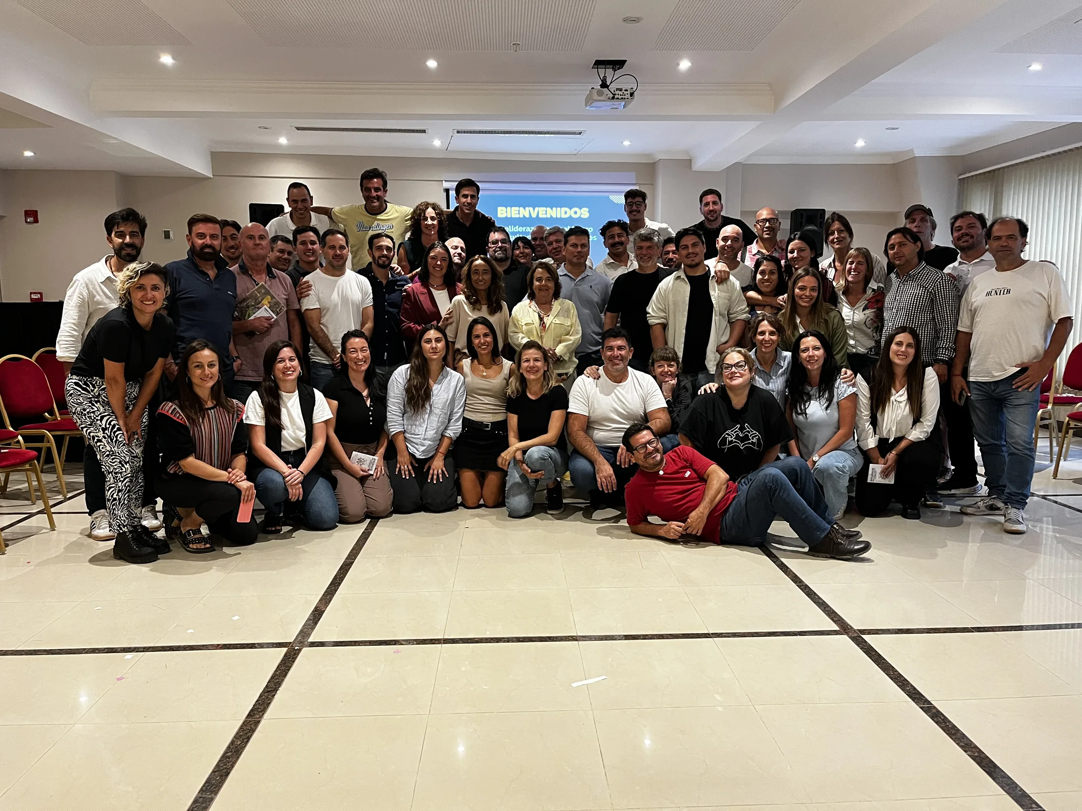 Jornada de equipo en formato circular
