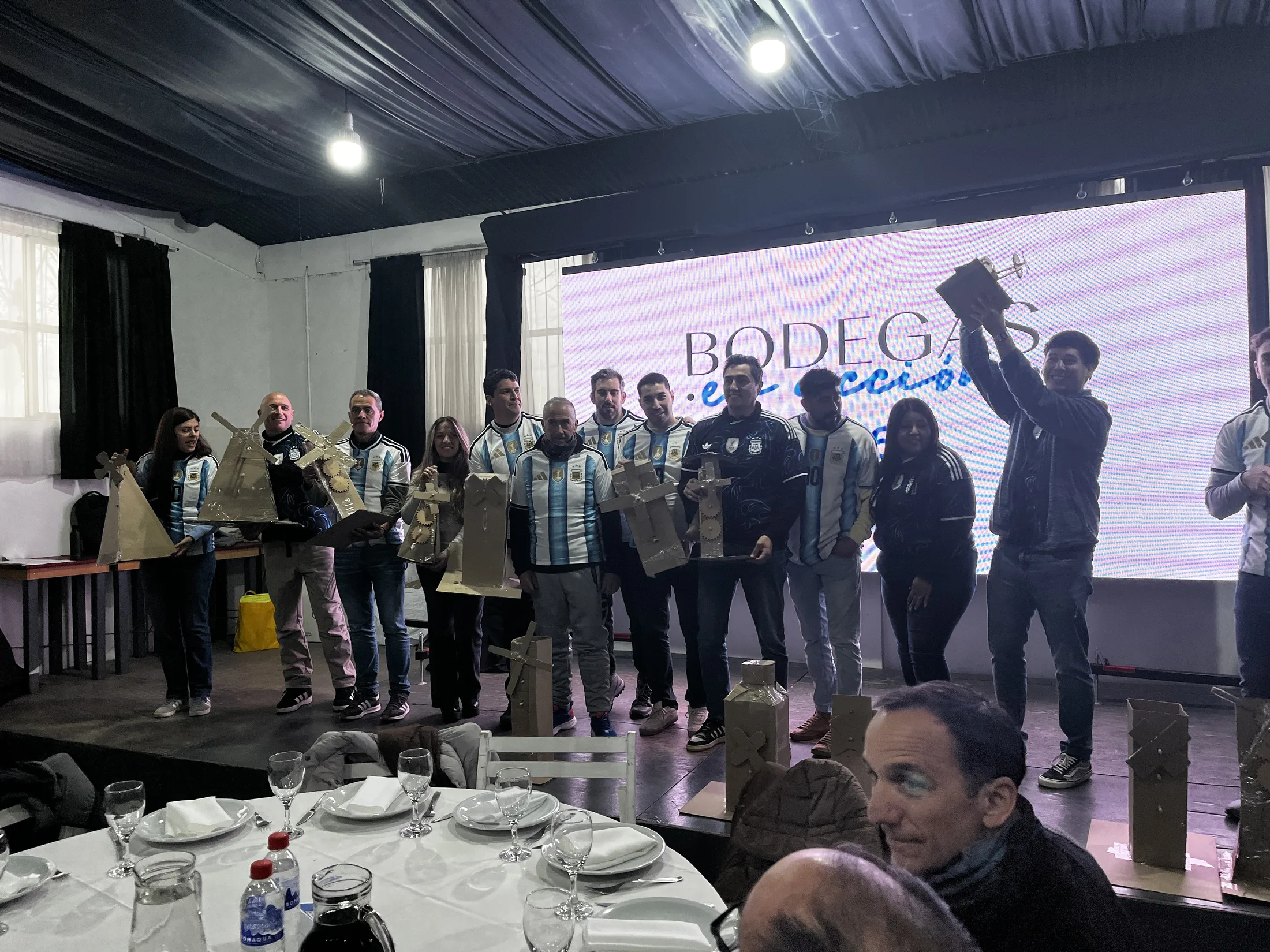 Cierre del desafío Bodegas en Acción con el equipo