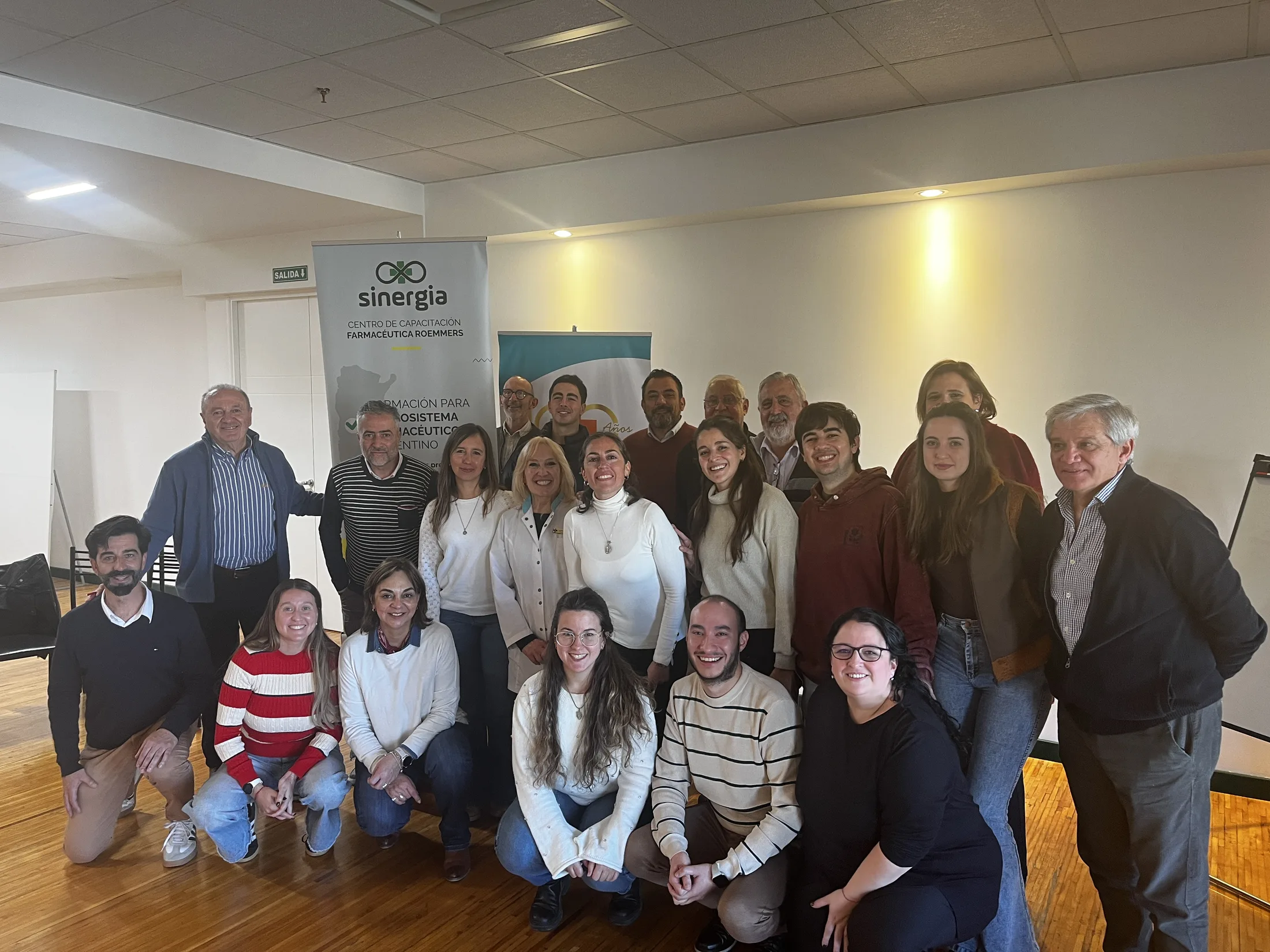 Equipo de Roemmers en jornada de formación Sinergia