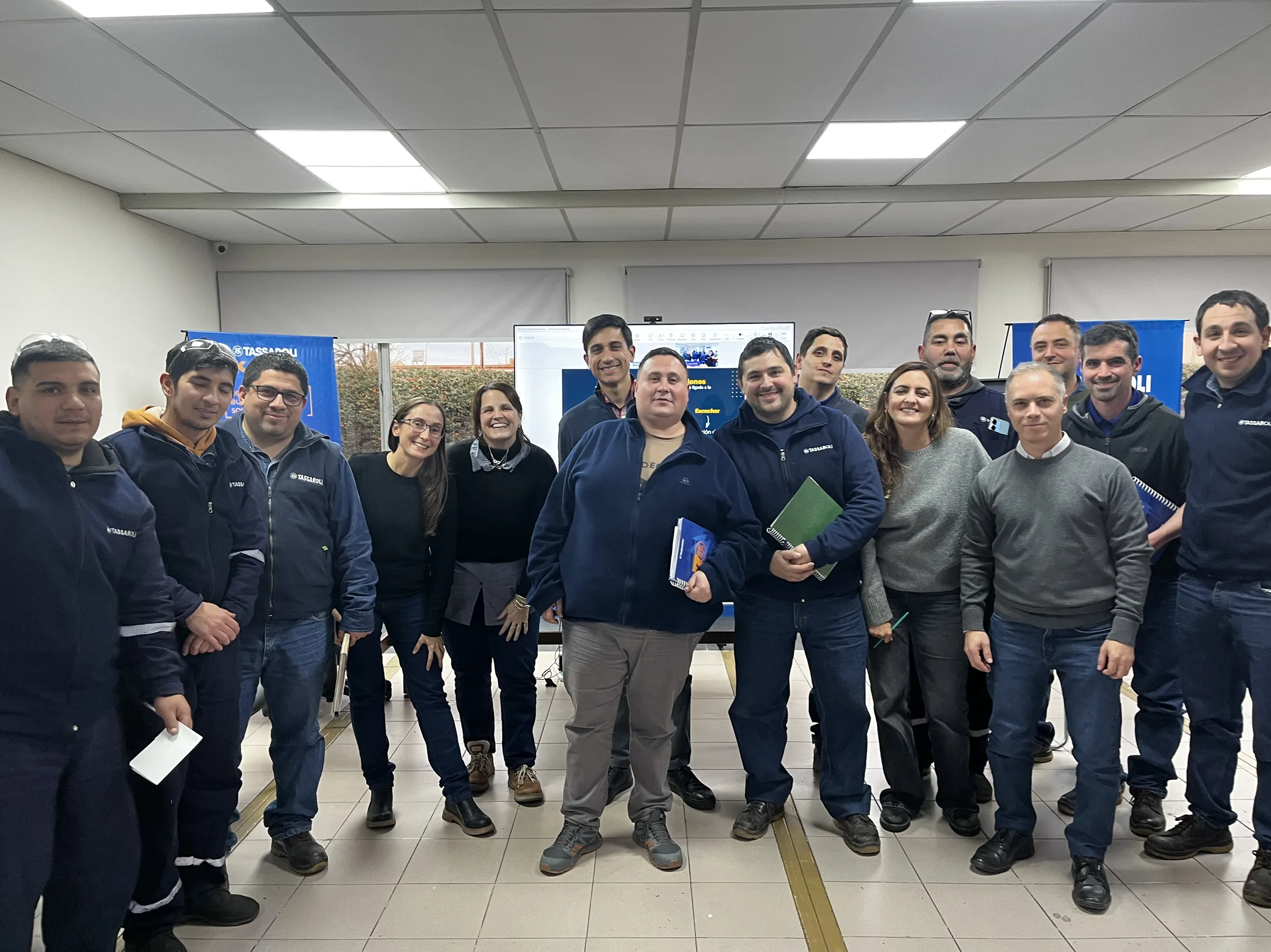 Jornada de formación con el equipo de Tassaroli